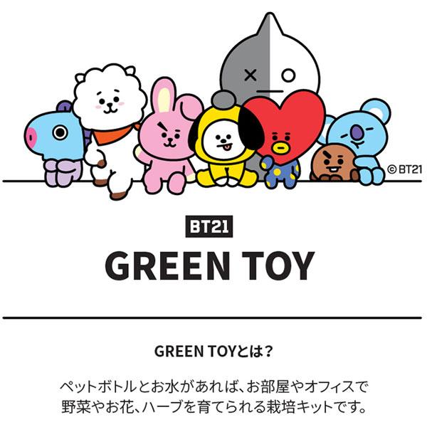 ソロモン商事 栽培キット GREEN TOY グリーントイ BT21 COOKY 【852】 [振込不可] |  | 04