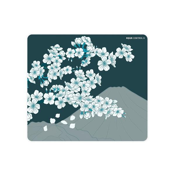 X-RAYPAD ゲーミングマウスパッド [450ｘ400ｘ4mm] Aqua Control II(XLサイズ) Sakura Green xr-aqua-control2-sakura-green-xl | 