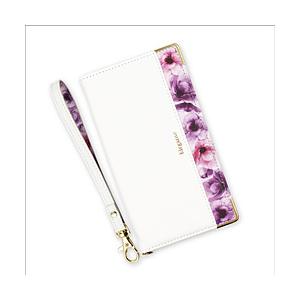 近通 11 Pro Max対応　手帳型ケース　エレガンテ フラワー ホワイト BL-IP11M01WH | 