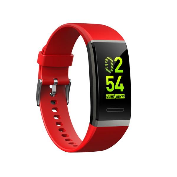 CAVOSMART スマートウォッチ Fitness tracker（フィットネストラッカー）活動量計 V11  レッド |  | 01