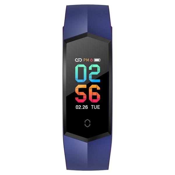 CAVOSMART スマートウォッチ Fitness tracker（フィットネストラッカー）活動量計 V17  ブルー |  | 01