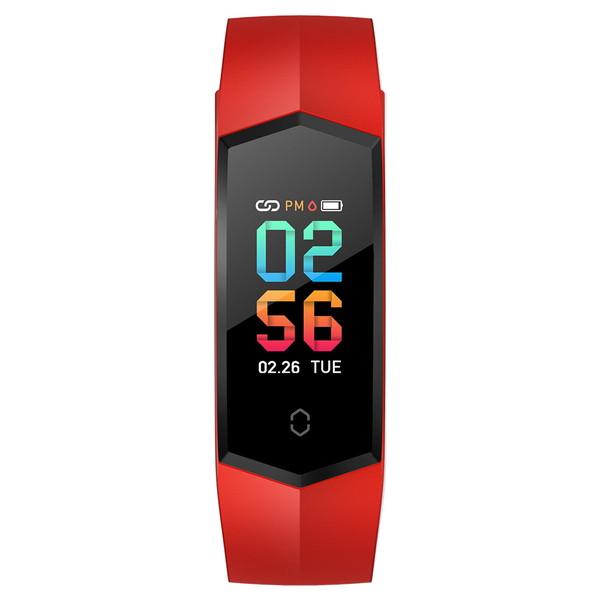 CAVOSMART スマートウォッチ  Fitness tracker（フィットネストラッカー）活動量計 V17  レッド |  | 01