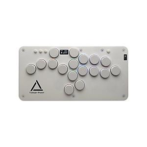 エンジェルシステムドットネット レバーレスコントローラー Target Point II [USB / 17＋4ボタン ] Target Point ホワイト LLGC-002 ［USB］ | 