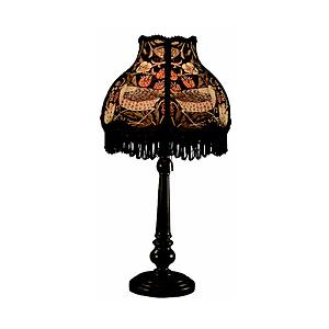 クラシカ インテリア テーブルランプ(いちご泥棒・紫) William Morris lamps  ADS-002str-V ［電球 /電球色］ | 