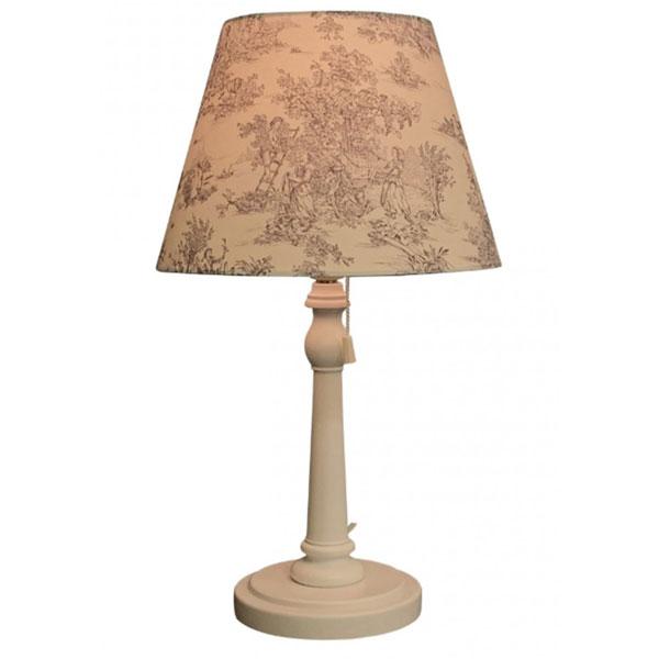 クラシカ インテリア テーブルランプ トワル・ド・ジュイ  gray ADS-026Wtdj-G ［電球 /電球色］ |  | 01