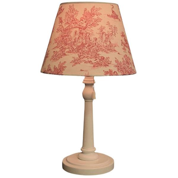 クラシカ インテリアテーブルランプ トワル・ド・ジュイ  red ADS-026Wtdj-R ［電球 /電球色］ |  | 01