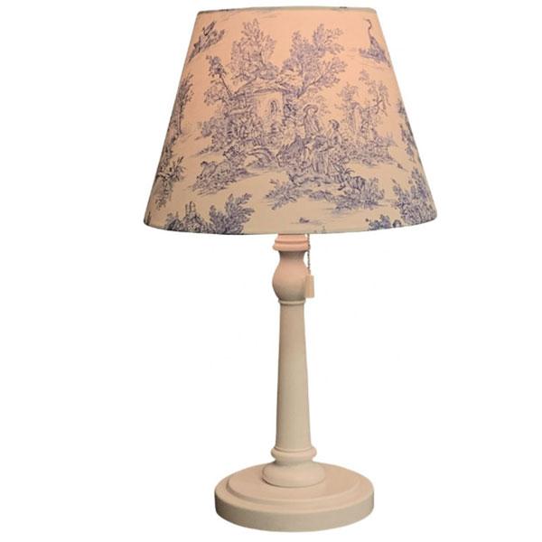 クラシカ インテリアテーブルランプ トワル・ド・ジュイ  blue ADS-026Wtdj-B ［電球 /電球色］ |  | 01