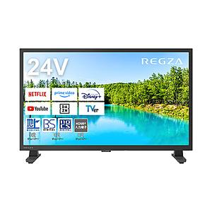 REGZA(レグザ) 液晶テレビ REGZA(レグザ)  24V35N ［24V型 /Bluetooth対応 /ハイビジョン /YouTube対応］ | 