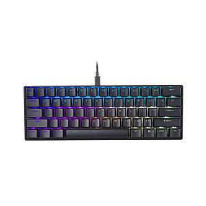 マッドキャッツ ゲーミングキーボード S.T.R.I.K.E. 6 60% RGB(英語配列) ブラック KS63DMUSBL000-0J ［有線 /USB］ 【864】 | 