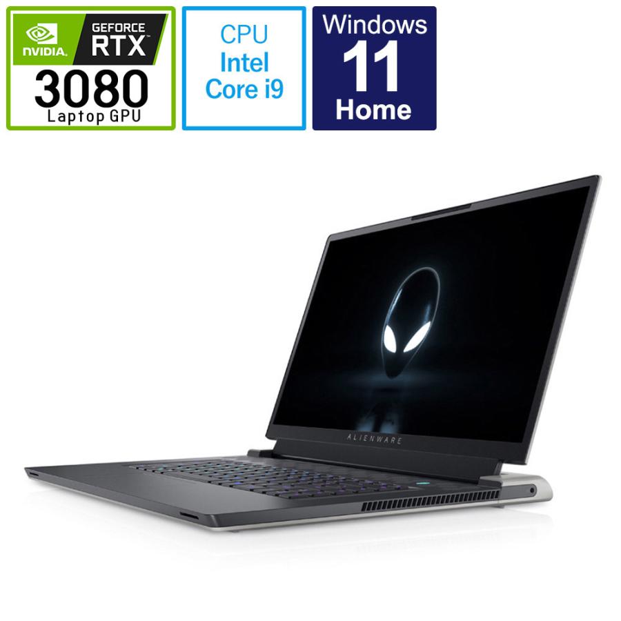 NAX97E-CWLCW ゲーミングノートパソコン Alienware x17 R2 シルバーホワイト ［17.3型 /Windows11 Home（英語版） /intel Core i9 /メモリ：32GB /SSD：1TB /… | DELL | 01
