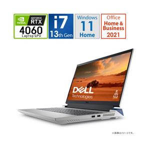NG595-DNHBCW ゲーミングノートパソコン  クォンタム ホワイト ［RTX 4060/15.6型/Windows11 Home/intel Core i7/メモリ：16GB/SSD：1TB/Office HomeandBusin… | DELL