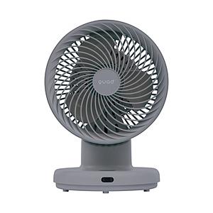 QUADS クリーン3DDCサーキュレーター　PUREAIR DC(ピュアエア DC)　QS537GY  グレー QS537GY ［DCモーター搭載 /リモコン付き］ | 