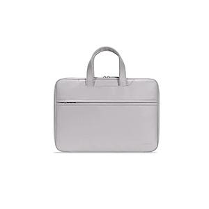 GAACAL ノートパソコン対応 [14インチ] PUレザーパソコンケース しなやかな盾 グレー Z00488GYA 【852】 | 