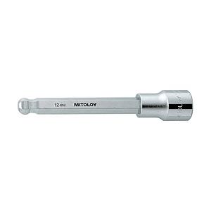水戸工機 1／2 ヘックスソケット ボールポイント ロング 5mm 405BHTL | 