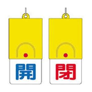 ユニット 857-31 ユニット 回転式両面表示板 開:青文字 閉:赤文字 101×48 | 