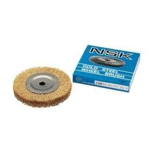 NSK 鋼線ゴールドホイールブラシ W11 | 