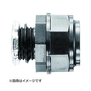 三桂製作所 SANKEI　ケイフレックス用　コネクタ　ノックアウト接続用　樹脂性／黒色品　管用平行おねじ付き   KMBGP54 | 