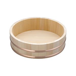 雅うるし工芸 木製銅箍 飯台(サワラ材) 30cm ＜BHV01030＞ | 