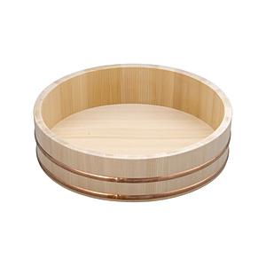 雅うるし工芸 木製銅箍 飯台(サワラ材) 39cm ＜BHV01039＞ | 