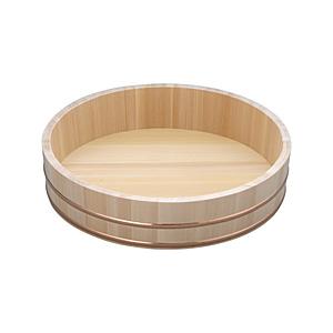 雅うるし工芸 木製銅箍 飯台(サワラ材) 45cm ＜BHV01045＞ | 