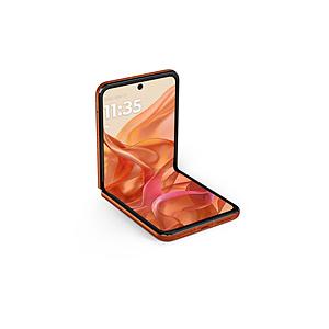 SIMフリー】motorola razr 50 スプリッツオレンジ MediaTek Dimensity