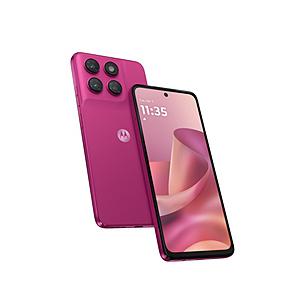 【SIMフリー】moto g37j  MediaTek Dimensity 6300 6.72インチ メモリ/ストレージ：4GB/128GB nanoSIM+eSIM  PANTONE Fuchsia Red (フューシャレッド) PBCK00… | 
