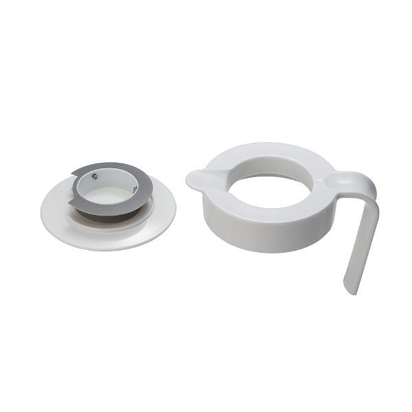 プラスマイナスゼロ ミキサー （400ml）　XKM-B010-W ホワイト | ±0 | 02