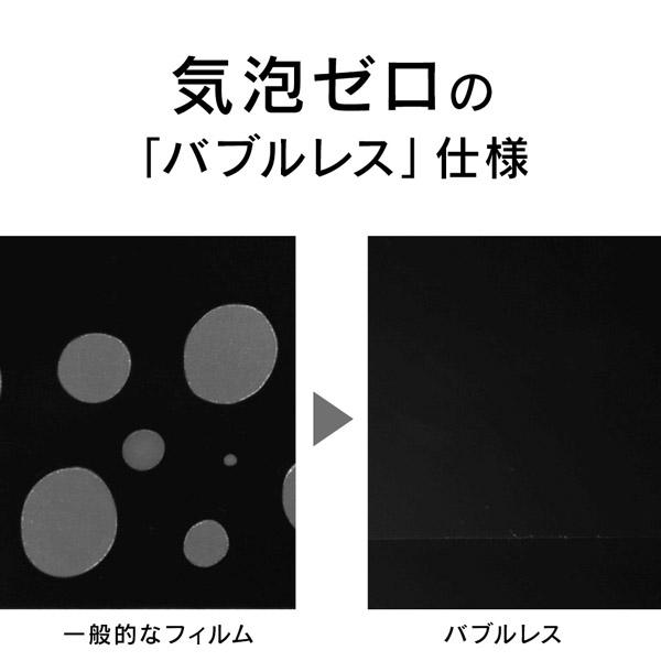 トリニティ iPhone 11 Pro 5.8インチ用 反射防止 複合フレームガラス ブラック TR-IP19S-G3-AGBK | trinity | 08