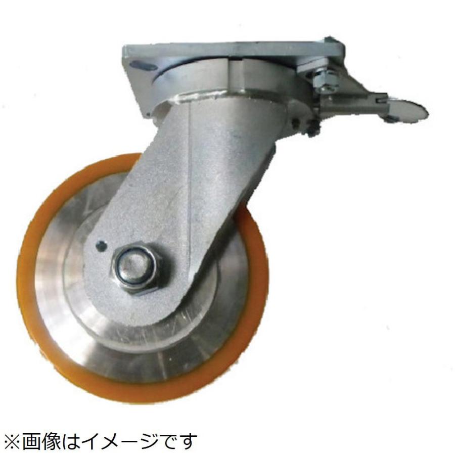ヨドノ ヨドノ　超重量用高硬度ウレタン自在車旋回ロック付　２０００ｋｇ用