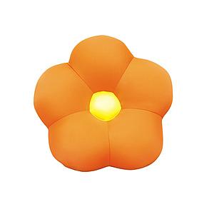 MOGU 【ビーズクッション】フラワー  オレンジ | 