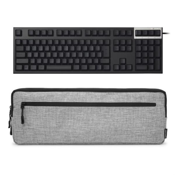 ARCHISS AS-AKS-L パソコンキーボード用［フルキーボード］ 収納ケース Keyboard Sleeve Lサイズ  ライトグレー |  | 11