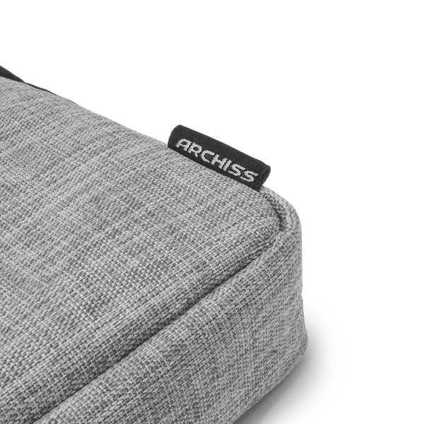 ARCHISS AS-AKS-L パソコンキーボード用［フルキーボード］ 収納ケース Keyboard Sleeve Lサイズ  ライトグレー |  | 13