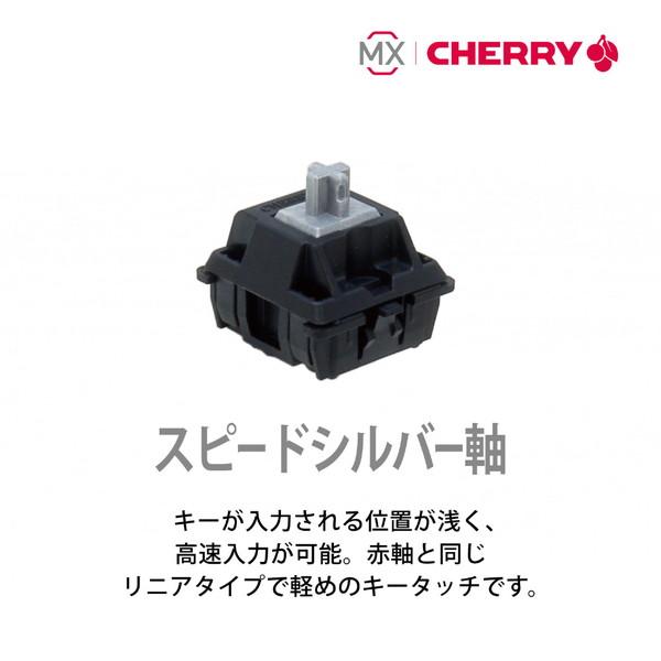 ARCHISS キーボード Maestro TKL(スピードシルバー軸)(Mac/Windows11対応)  AS-KBM91/LSGBA ［有線 /USB］ |  | 08