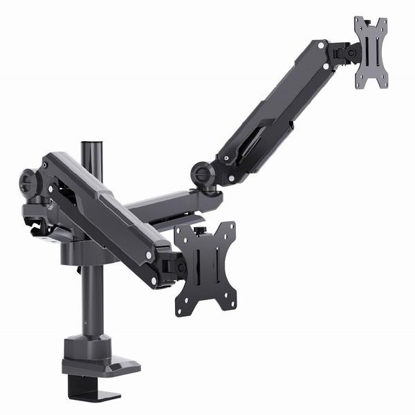 ARCHISS モニターアーム [2画面 /17〜32インチ] ガススプリング式 Monitor Arm Basic ブラック AS-MABG03D |  | 01