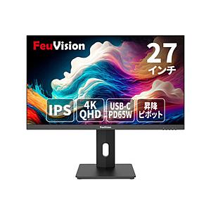 FeuVision EW-FSID27UU0EA [27インチ ブラック]の商品画像（Yahoo!ショッピング）