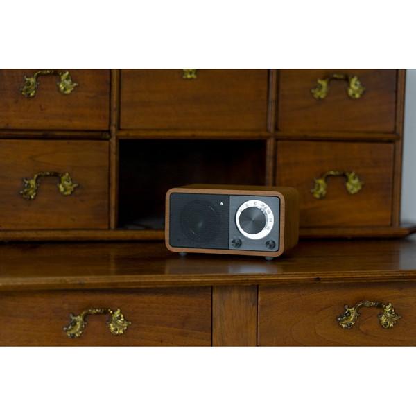 SANGEAN FMラジオ対応 ブルートゥーススピーカー  チェリー + ダークグレー WR-301 ［Bluetooth対応 /Wi-Fi非対応］ 【864】 |  | 03
