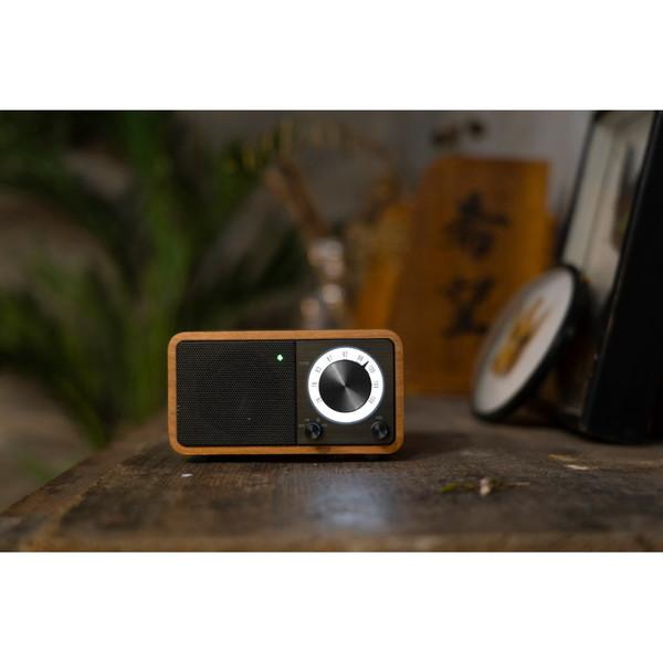 SANGEAN FMラジオ対応 ブルートゥーススピーカー  チェリー + ダークグレー WR-301 ［Bluetooth対応 /Wi-Fi非対応］ 【864】 |  | 08