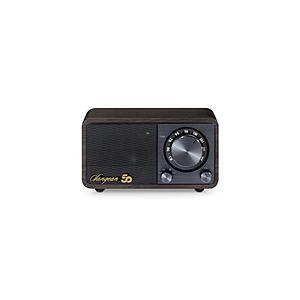 SANGEAN FMラジオ対応 ブルートゥーススピーカー  ダークウォールナット WR-301-50thDW ［Bluetooth対応］ | 