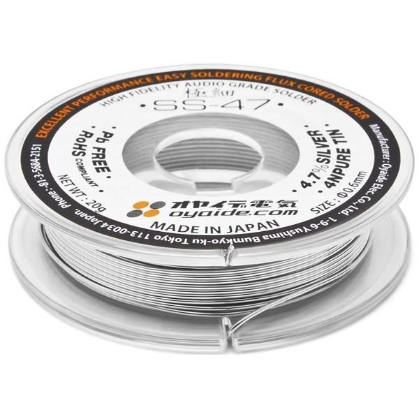 オヤイデ電気 音響用ハンダ　SS-47/0.6mm(20g) | オーディオテクニカ | 01