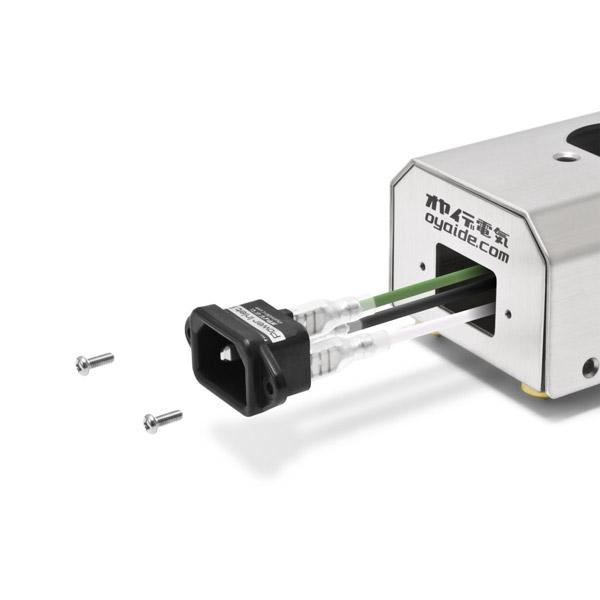 オヤイデ電気 IEC320インレット PowerInletPP | オーディオテクニカ | 04