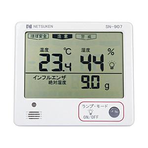 熱研 多機能型デジタル温湿度計 SN-907 ＜BTK5701＞ | 