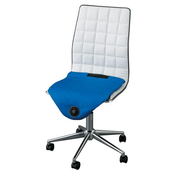 空調服 空調ざぶとん どこでも座・クール  ブルー DZCS01C04 |  | 03