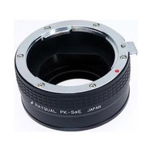 レイコール RAYQUAL ペンタックスK-ソニーαEマウントアダプター　PK-SαE（フルサイズ対応）【ボディ側：ソニーE/レンズ側：ペンタックスK】 | 