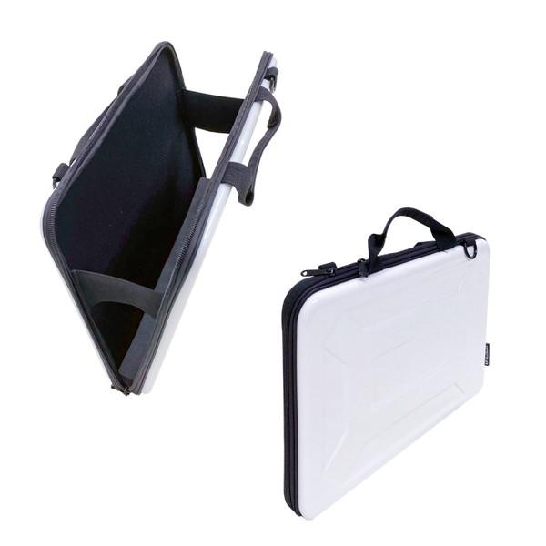 ティーファブワークス ノートパソコン / タブレットPC対応 [〜13インチ] GIGAスクール対応パソコンバッグ PCまもるくん Shel-X ホワイト TFW-PM1 【852】 |  | 01