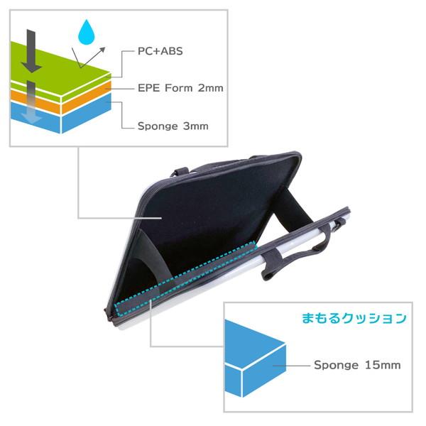 ティーファブワークス ノートパソコン / タブレットPC対応 [〜13インチ] GIGAスクール対応パソコンバッグ PCまもるくん Shel-X ホワイト TFW-PM1 【852】 |  | 02