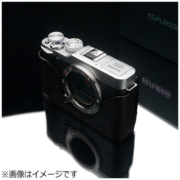 GARIZ 本革カメラケース 【FUJIFILM X-M1用】（ブラック）　HG-XM1BK |  | 02