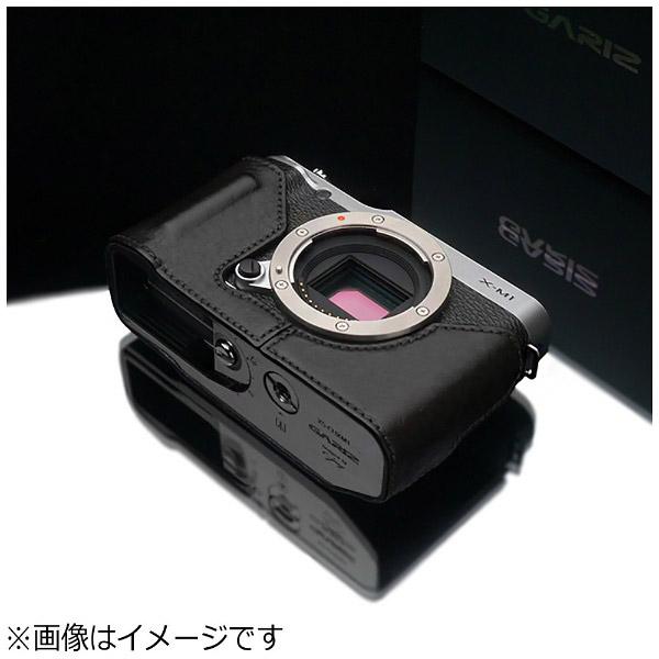 GARIZ 本革カメラケース 【FUJIFILM X-M1用】（ブラック）　HG-XM1BK |  | 03