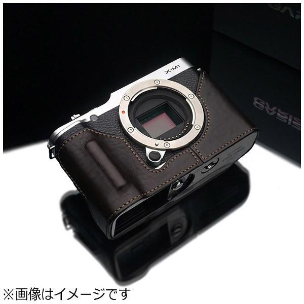 GARIZ 本革カメラケース 【FUJIFILM X-M1用】（ブラウン）　HG-XM1BR |  | 01