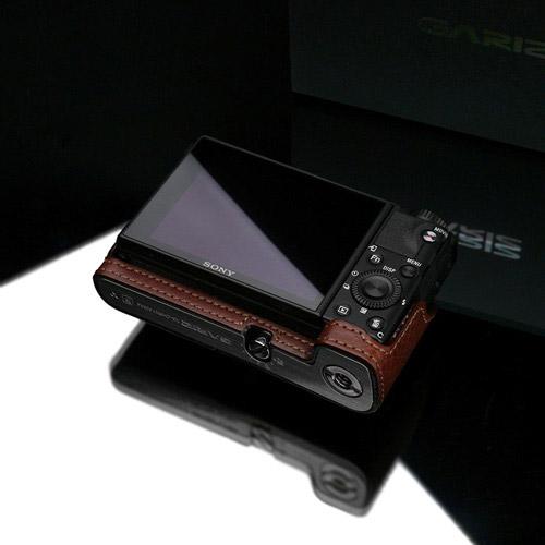 GARIZ GARIZ SONY RX100 VI （DSC-RX100M6） 用 本革カメラケース HG-RX100M6BRN ブラウン HG-RX100M6BRN ブラウン | GARIZ | 06