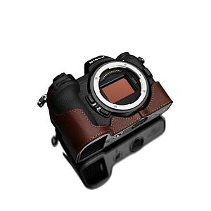 GARIZ GARIZ　ゲリズ　ニコンZ6/Z7用本革カメラハーフケース　XS-CHZ6/7BR ブラウン  ブラウン XS-CHZ6/7BR | 